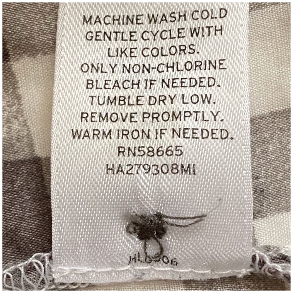 Halogen Gingham Shirt Button Down Long Sleeve - image 6